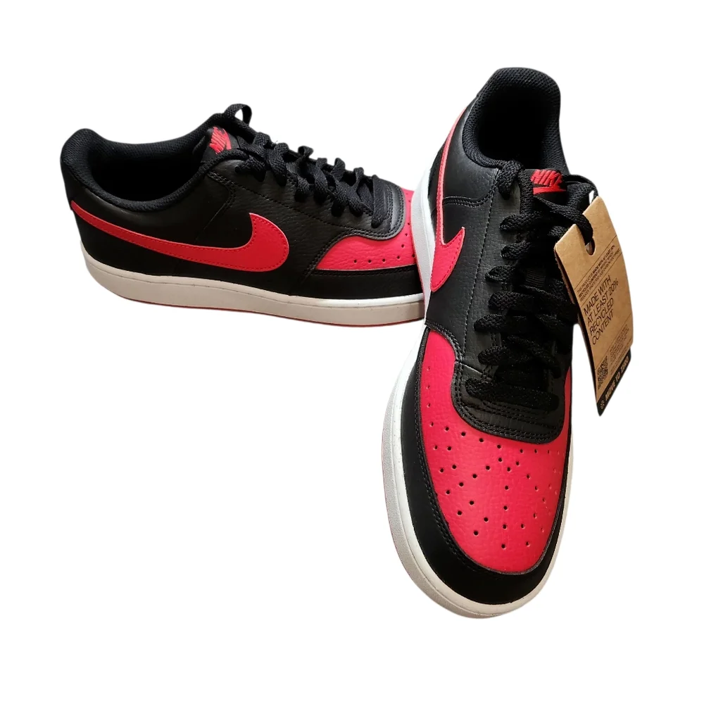 NEW Men's Nike Court Vision Low Next Nature Bred‎